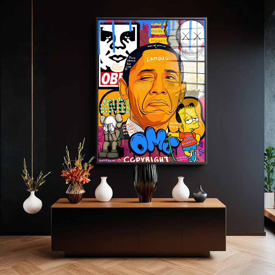Obama - Acrylglas