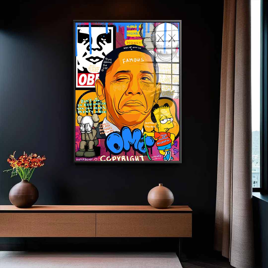 Obama - Acrylglas