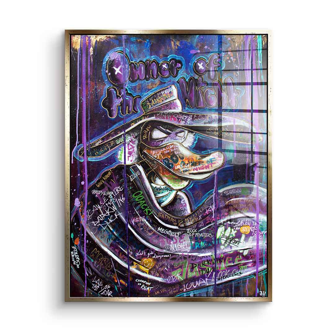 Owner of the Night - Acrylglas