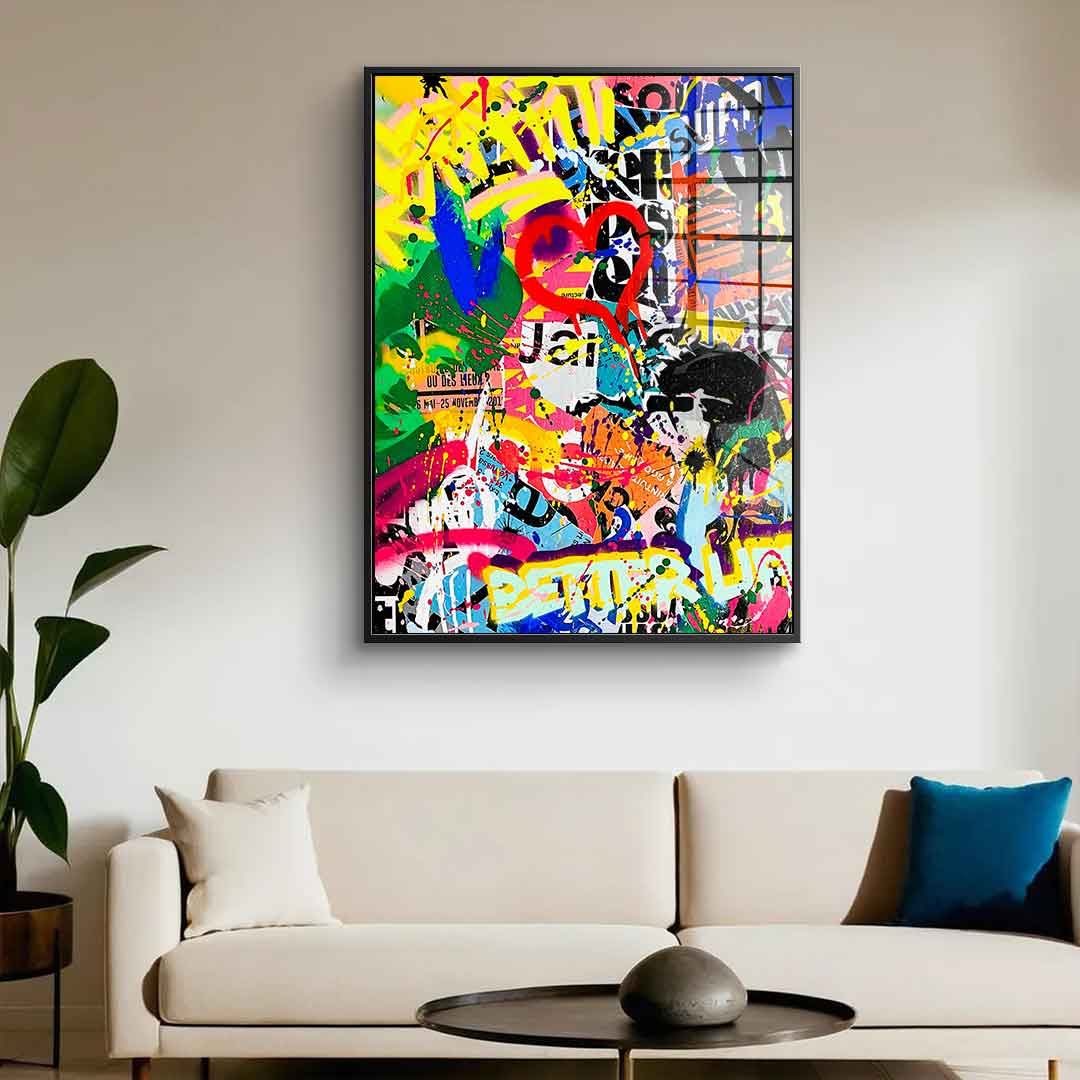 POP GRAFFITI - Acrylglas