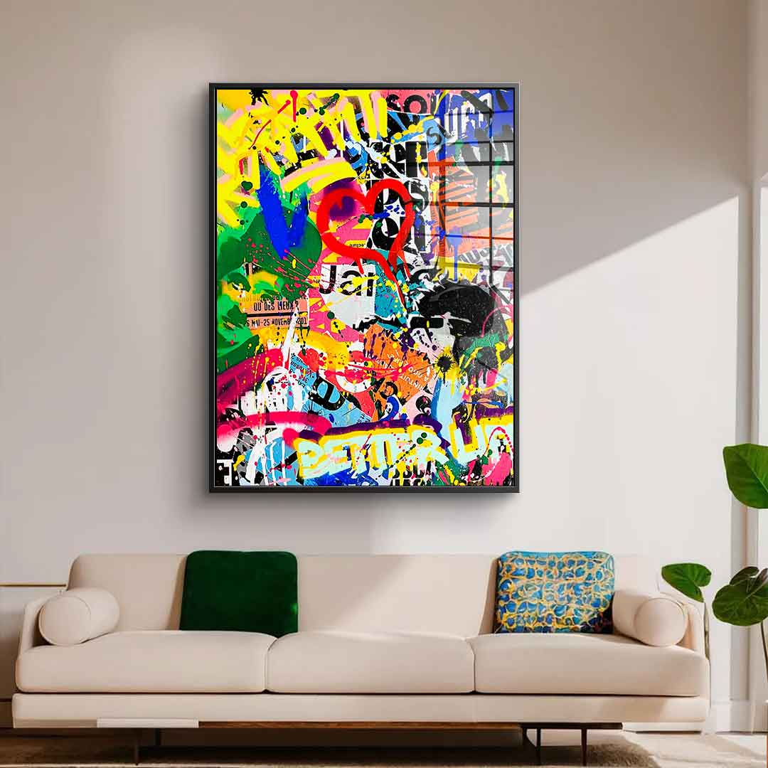 POP GRAFFITI - Acrylglas