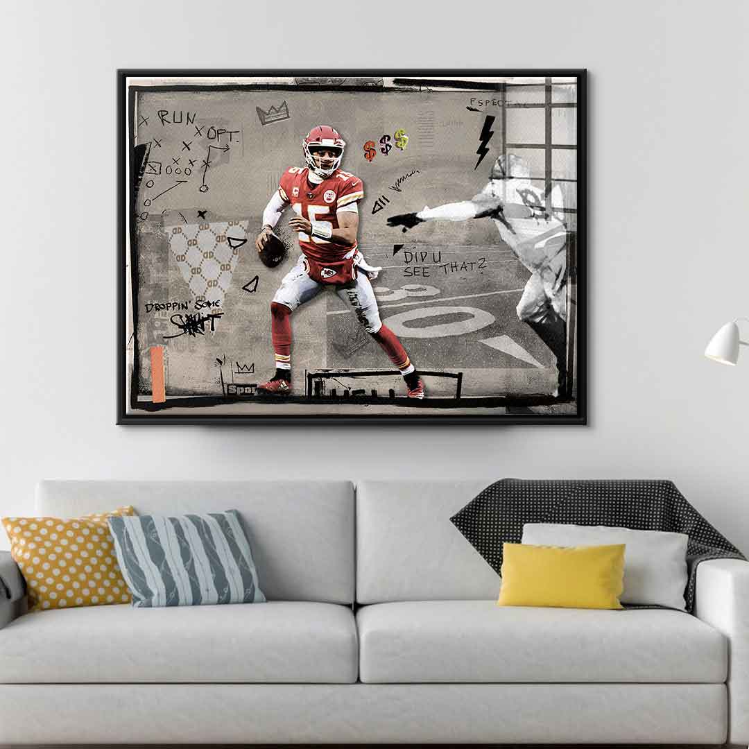 Pat Mahomes - Acrylglas