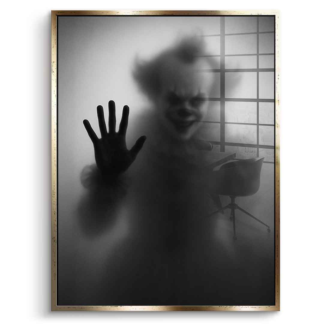 Sylwetka Pennywise'a - szkło akrylowe