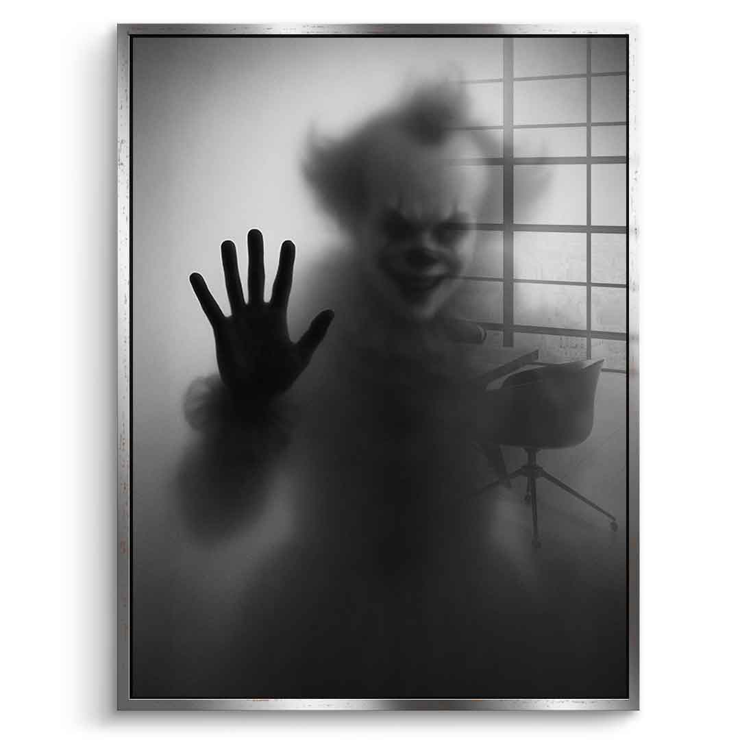 Sylwetka Pennywise'a - szkło akrylowe
