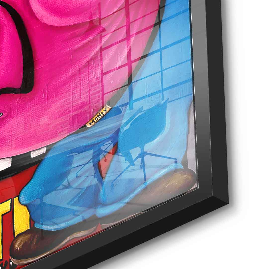 Plata O Plomo - Acrylic glass