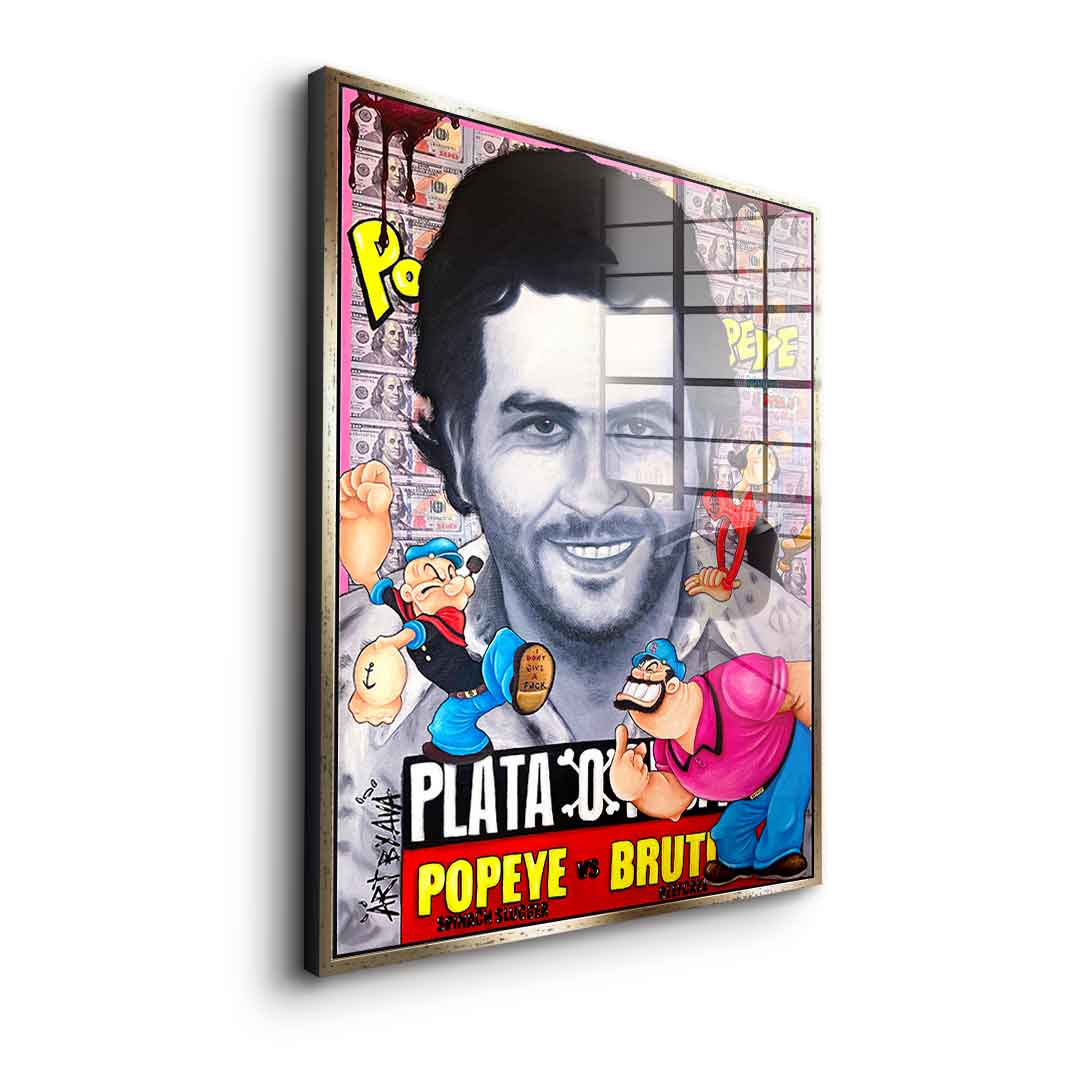 Plata O Plomo - Acrylic glass