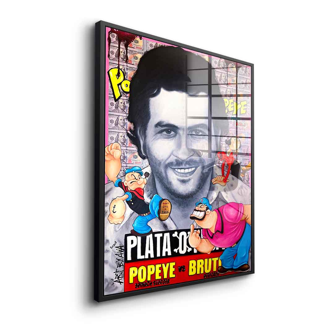 Plata O Plomo - Acrylic glass