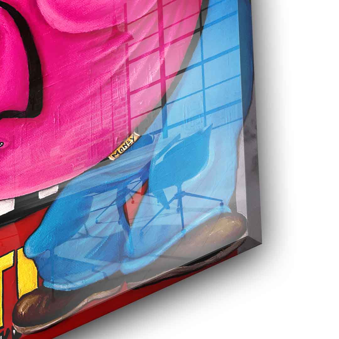 Plata O Plomo - Acrylic glass