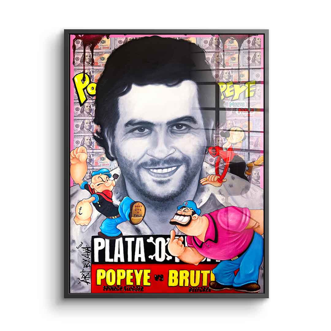 Plata O Plomo - Acrylic glass