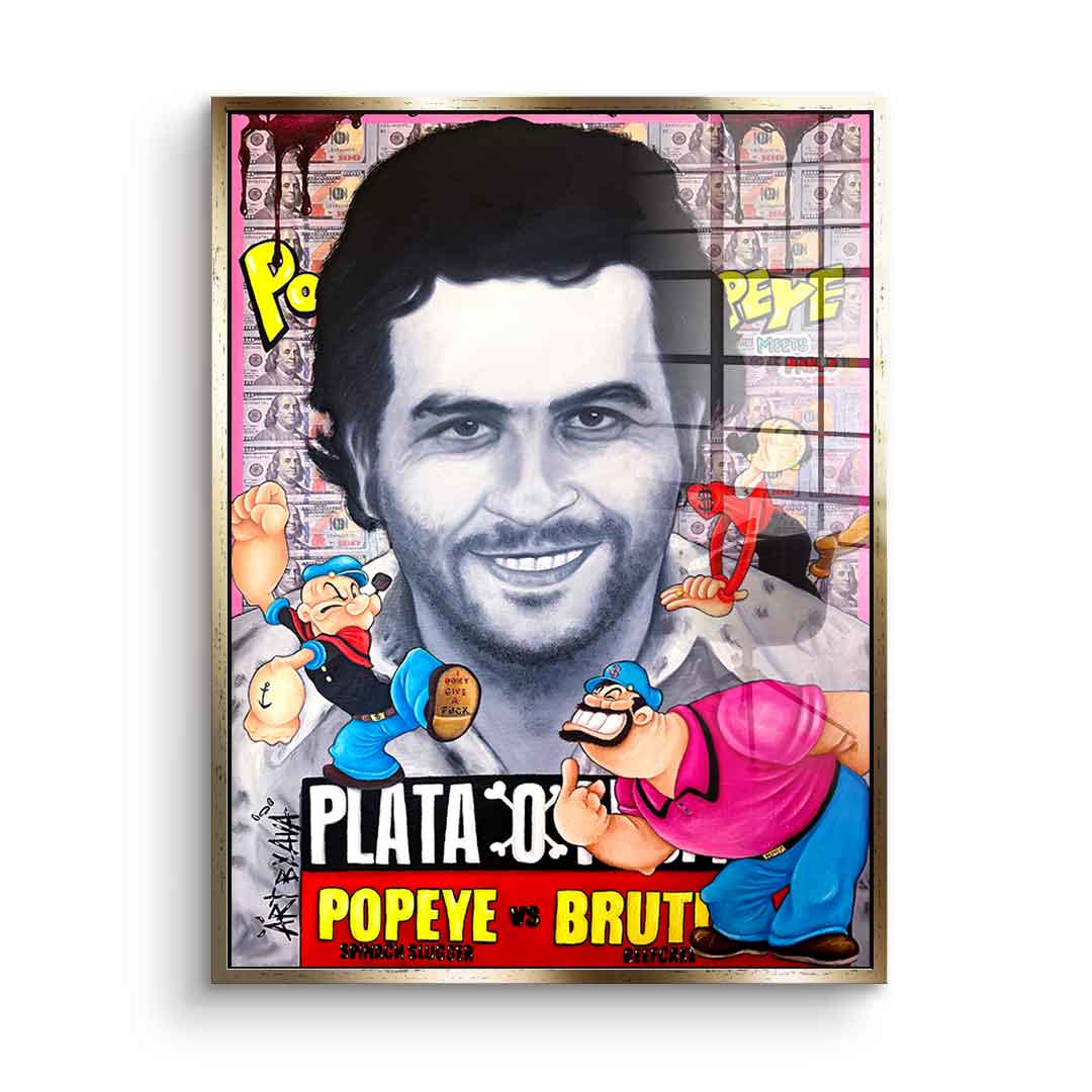 Plata O Plomo - Acrylic glass