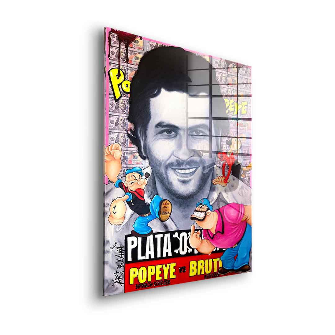 Plata O Plomo - Acrylic glass