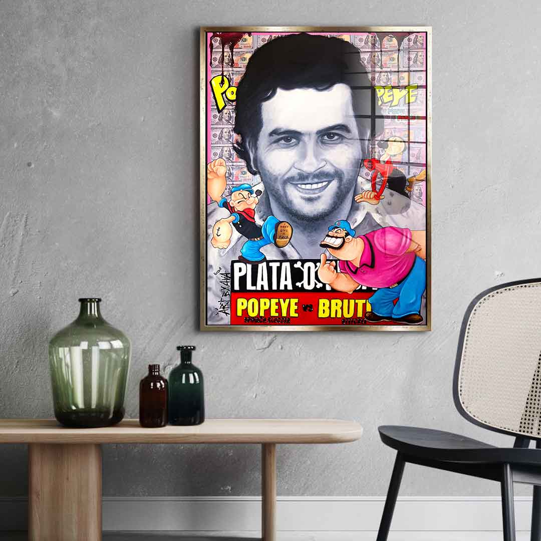 Plata O Plomo - Acrylic glass