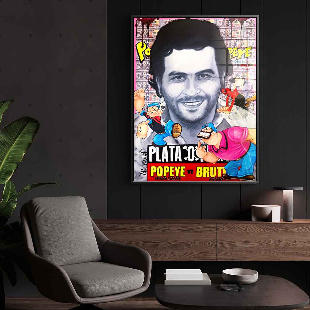 Plata O Plomo - Acrylic glass