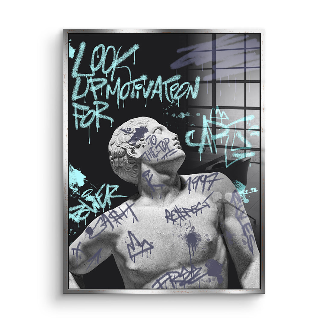 Look Up For Motivation - Acrylic Glass