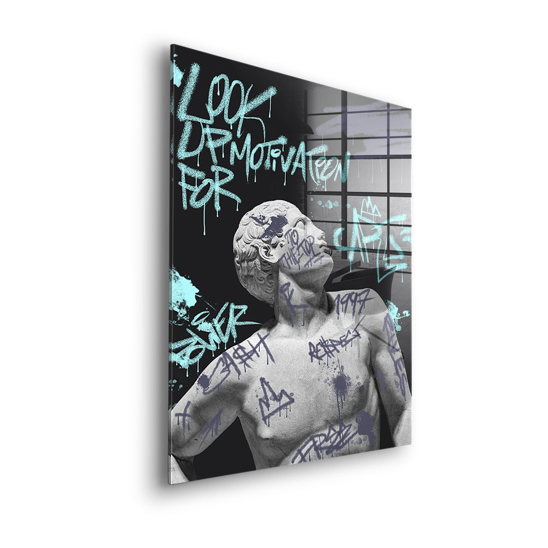 Look Up For Motivation - Acrylic Glass