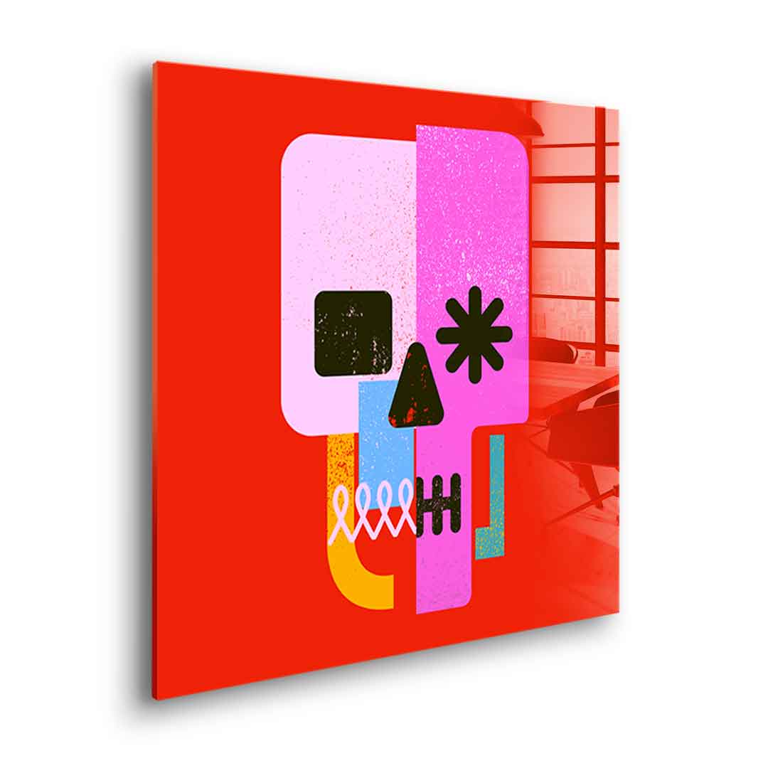 Pop Skull - Szkło akrylowe