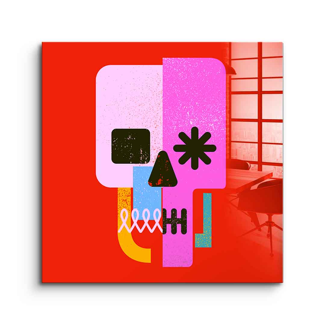 Pop Skull - Szkło akrylowe
