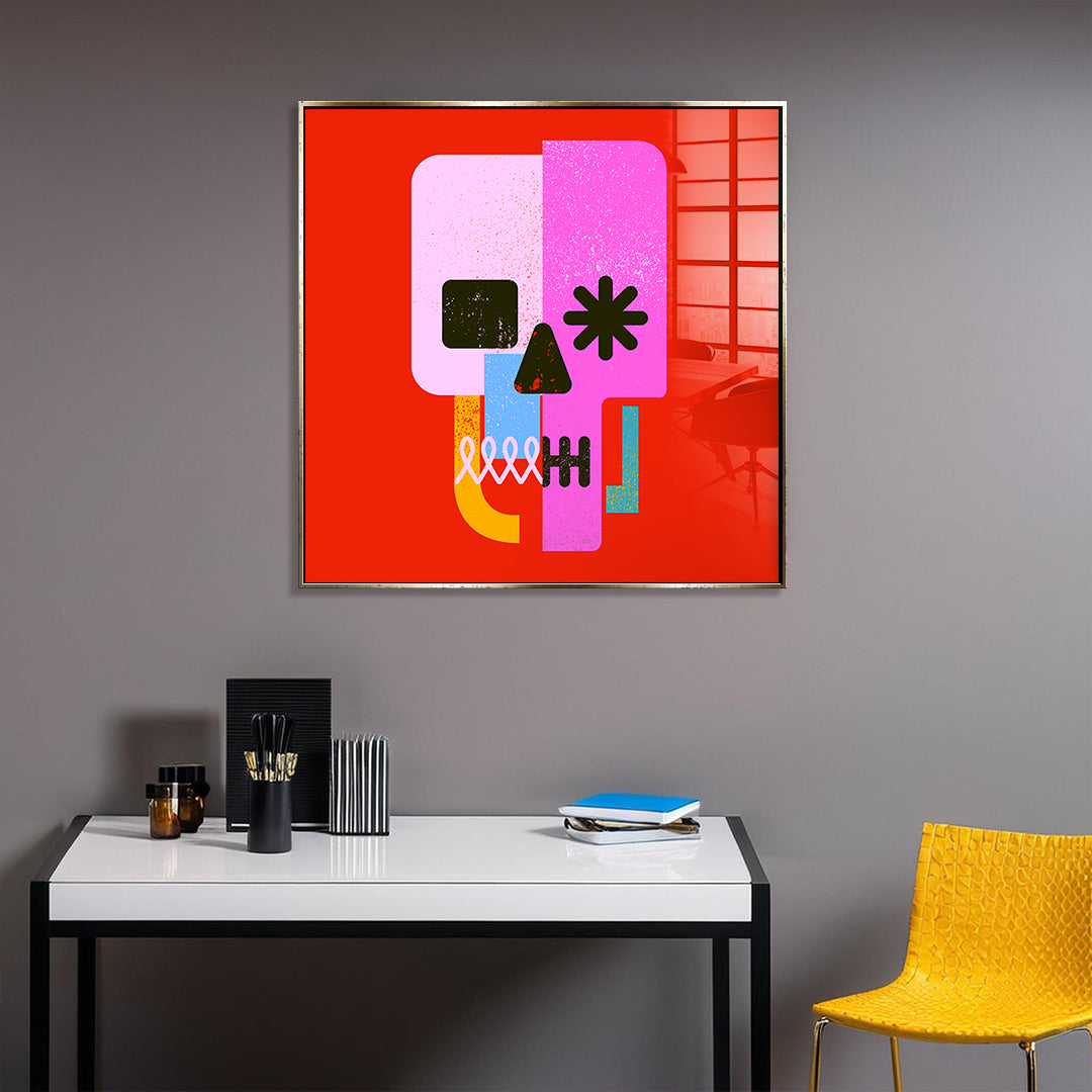 Pop Skull - Szkło akrylowe