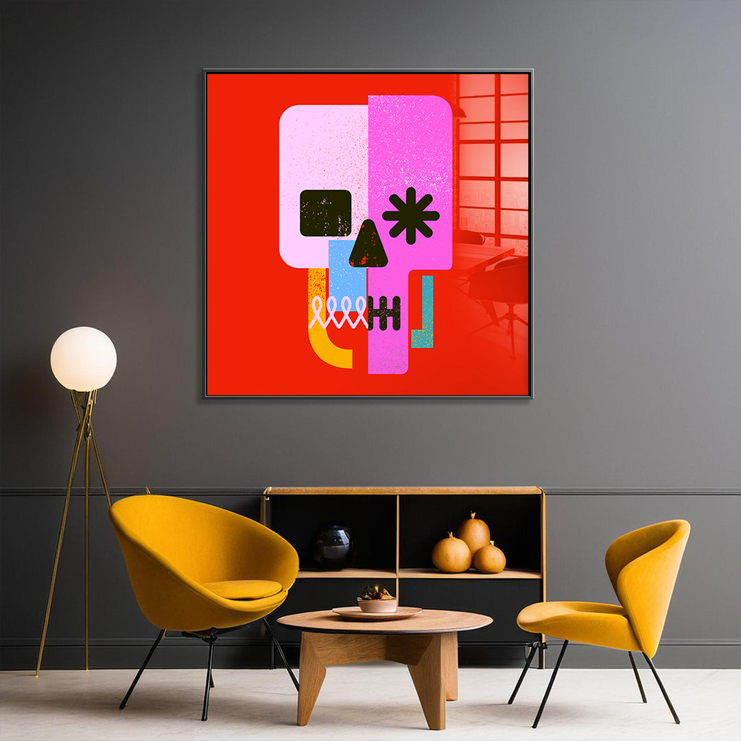 Pop Skull - Szkło akrylowe