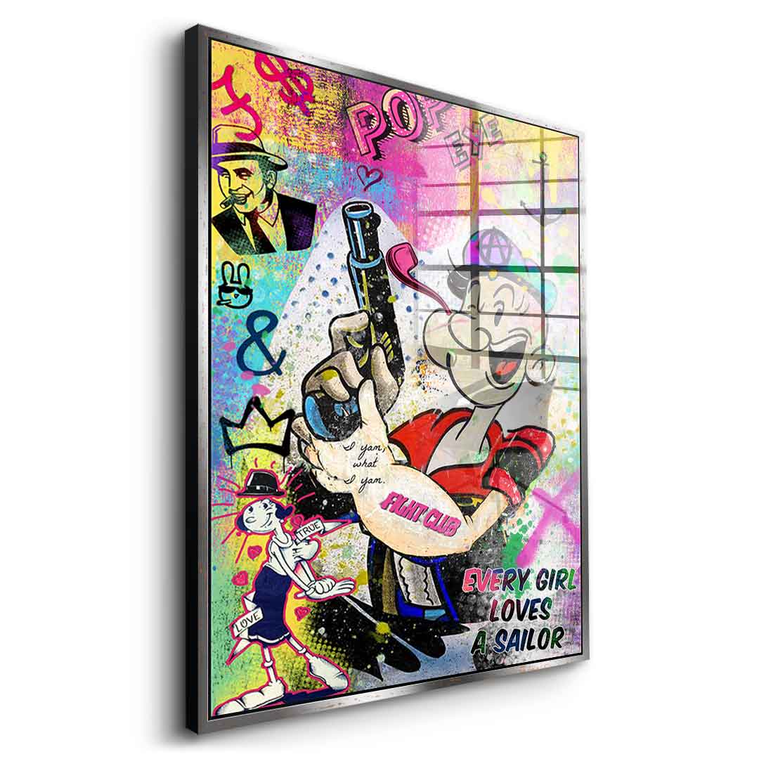 Popeye - Acrylglas