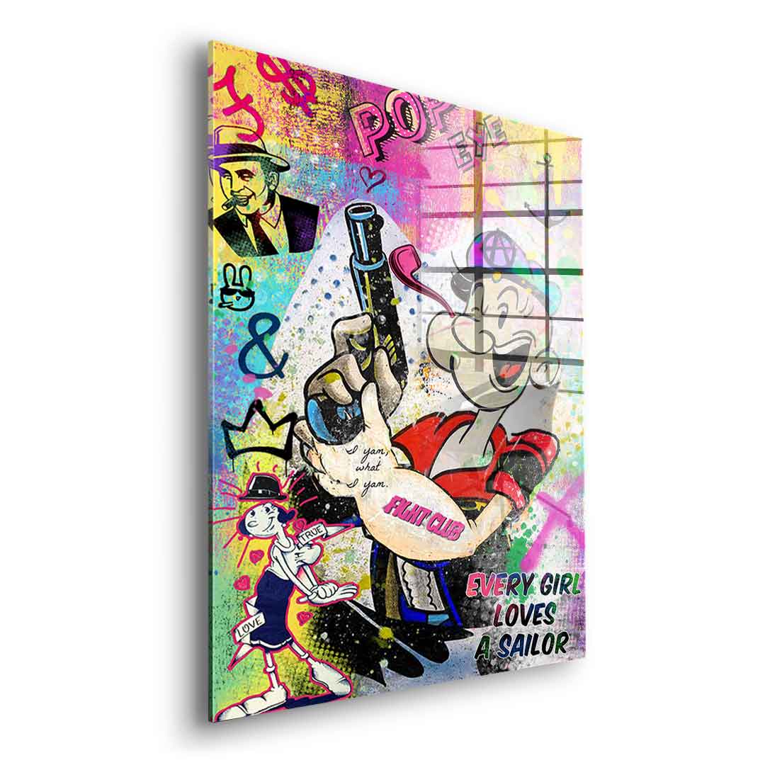 Popeye - Acrylglas