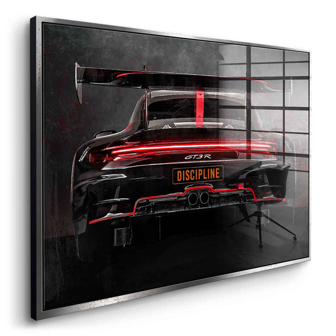 Porsche Backside - Acrylic glass