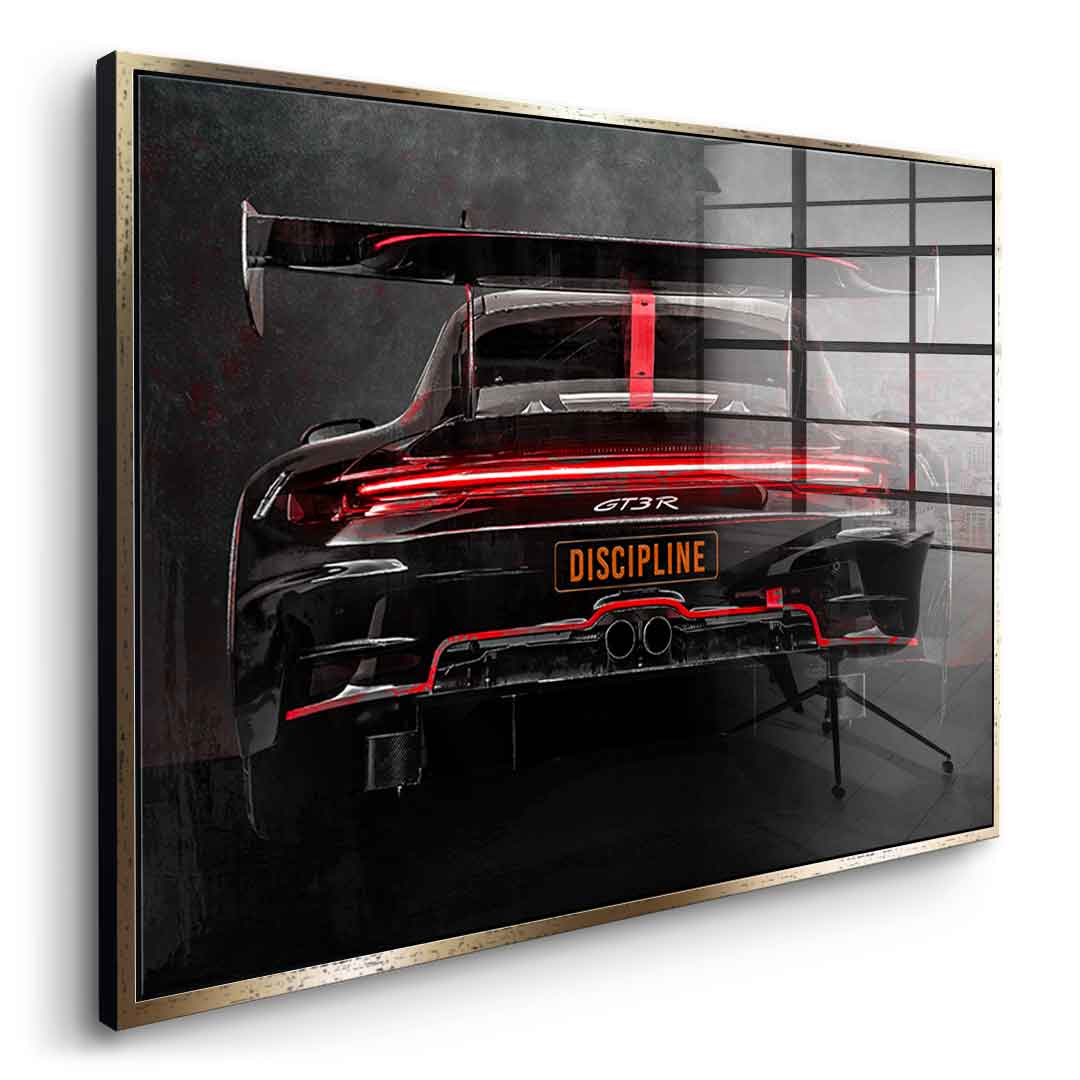 Porsche Backside - Acrylic glass