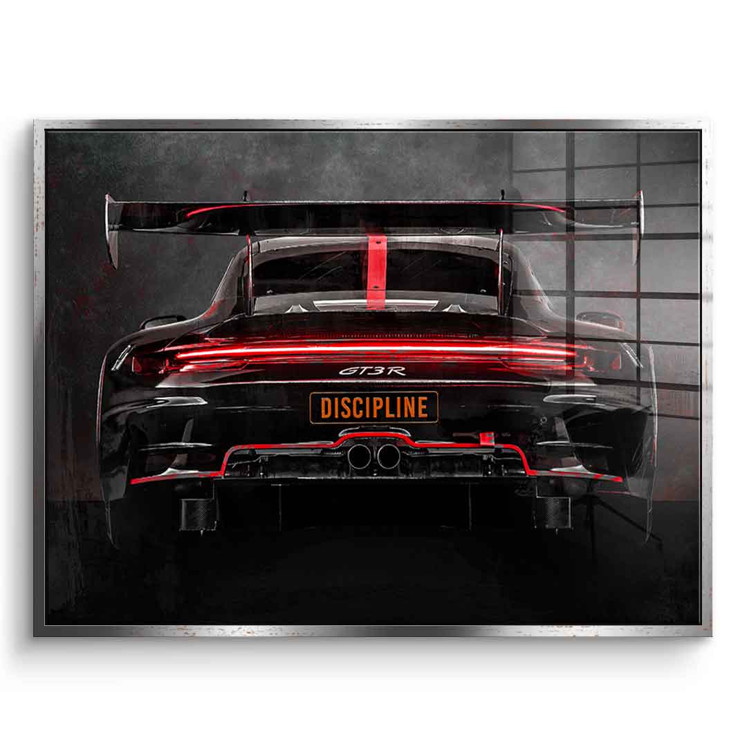 Porsche Backside - Acrylic glass