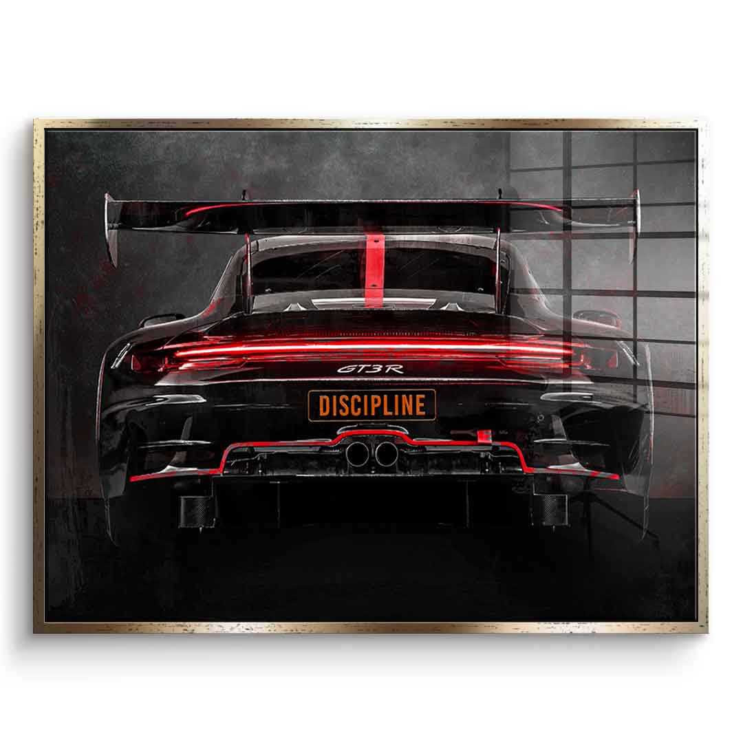 Porsche Backside - Acrylic glass