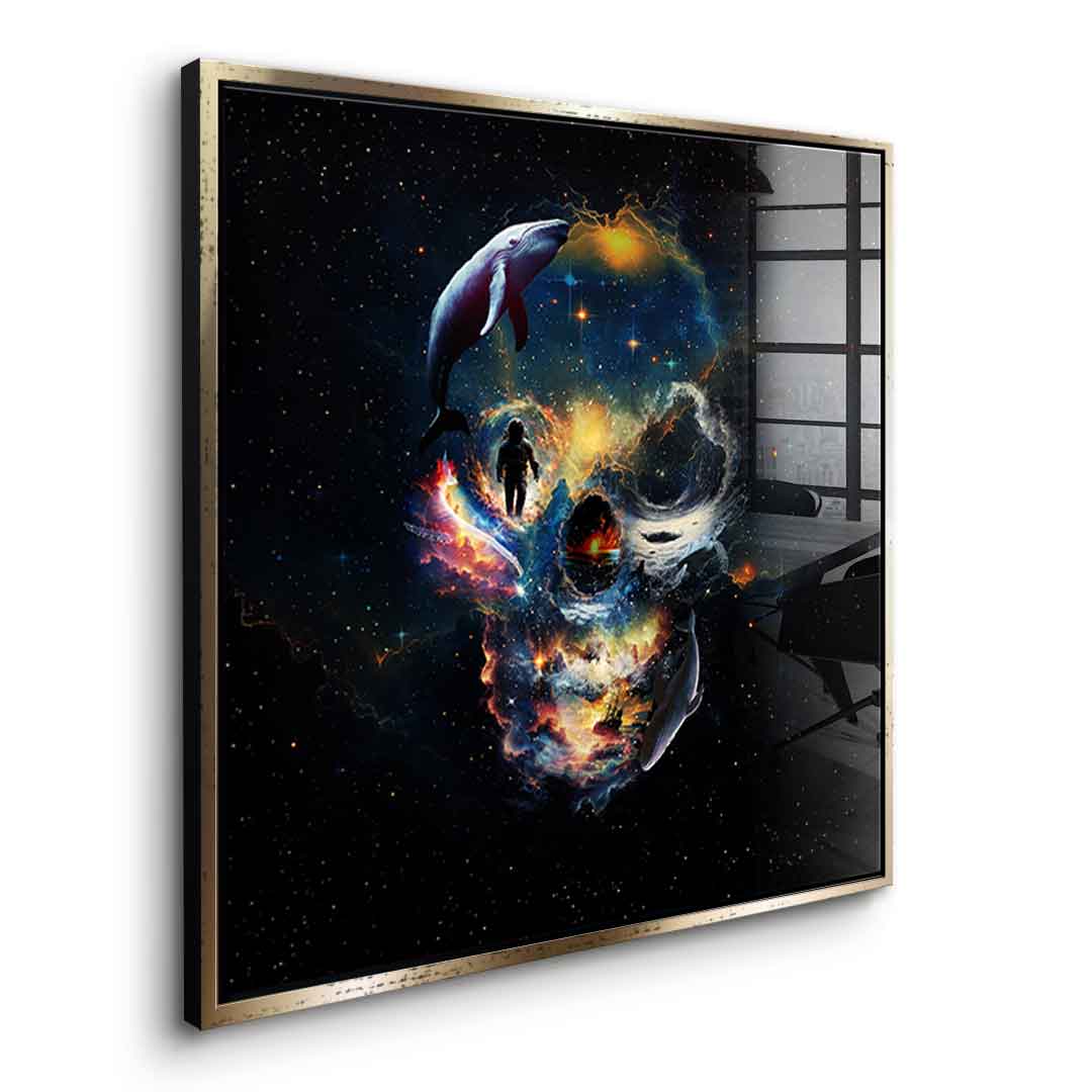 Portal Skull - Acrylic glass