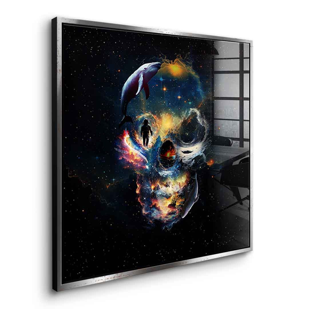 Portal Skull - Acrylic glass