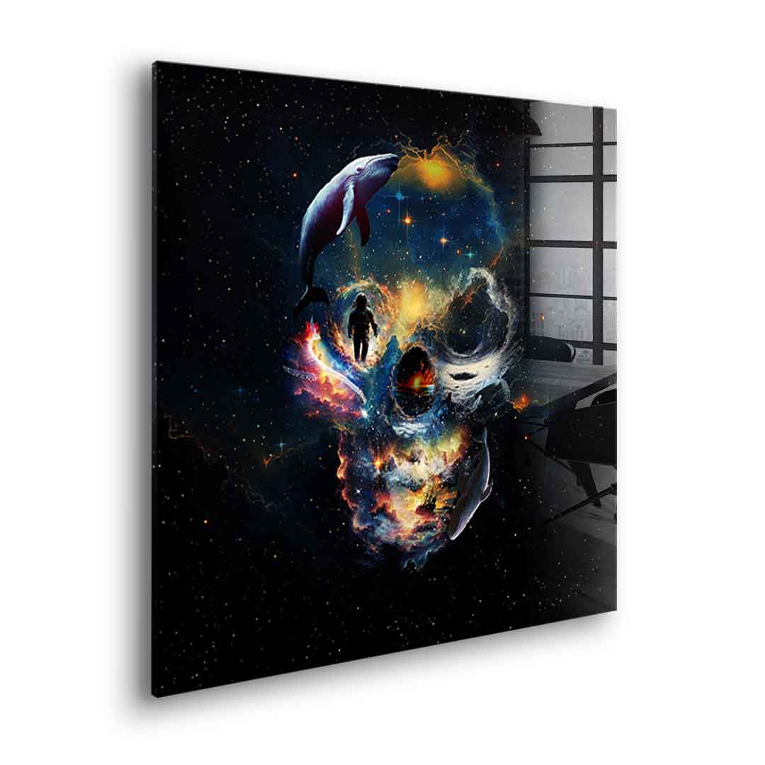 Portal Skull - Acrylic glass