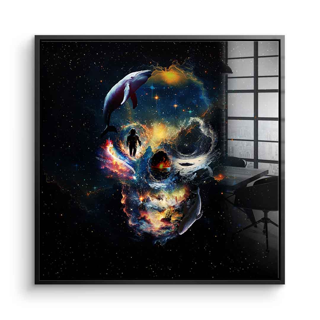 Portal Skull - Acrylic glass