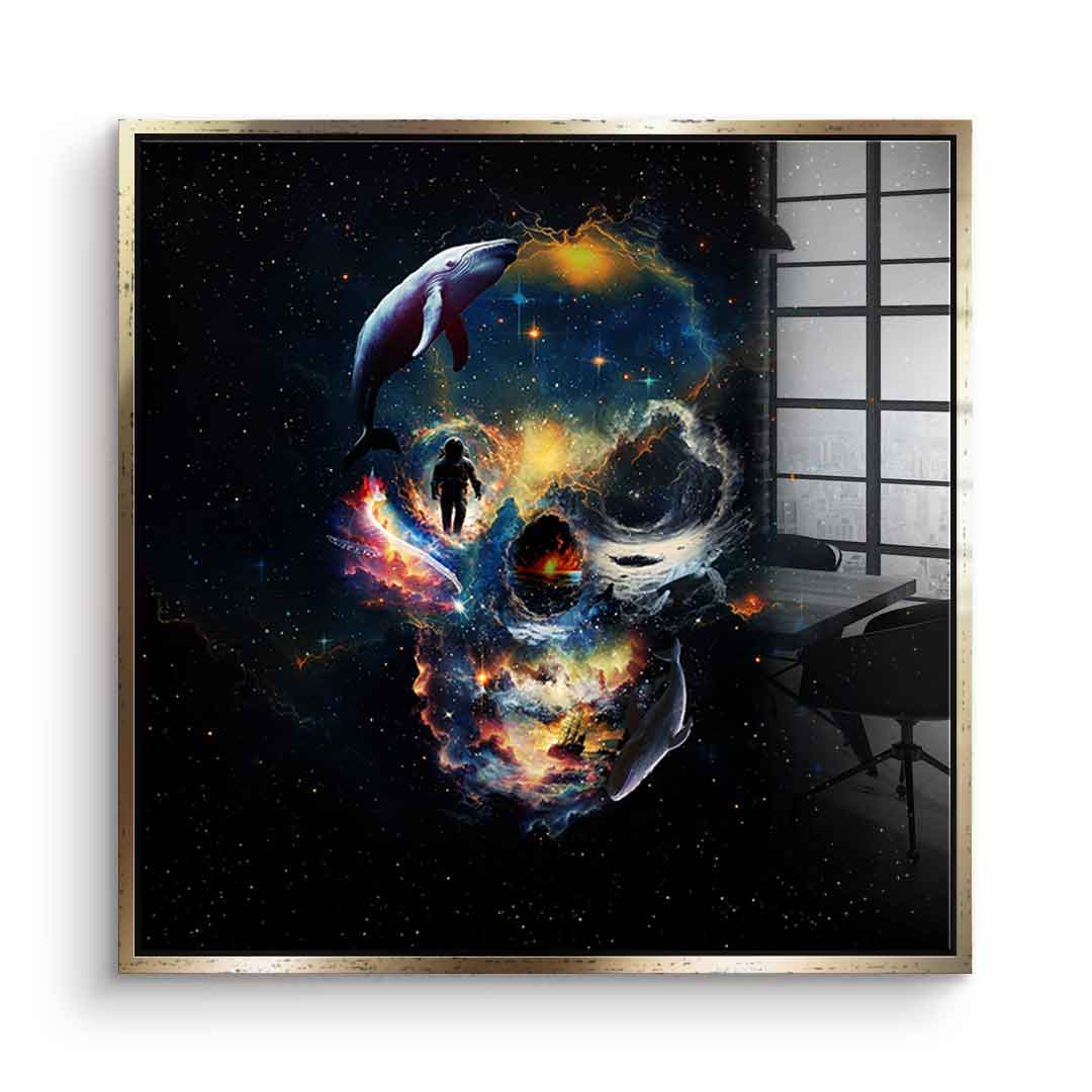 Portal Skull - Acrylic glass