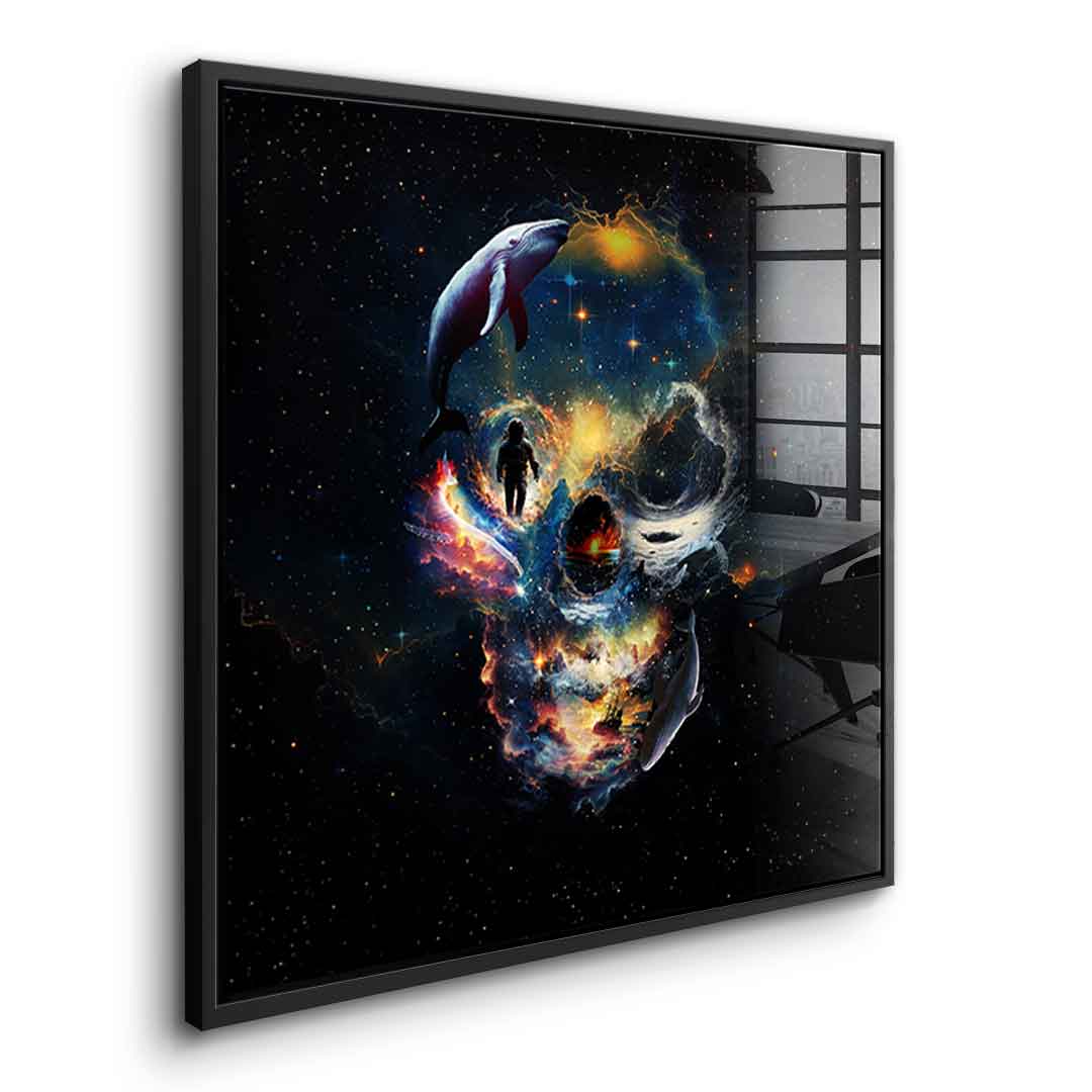 Portal Skull - Acrylic glass