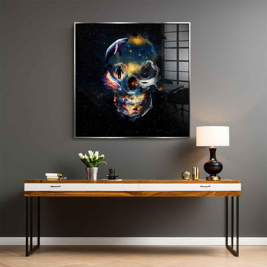 Portal Skull - Acrylic glass