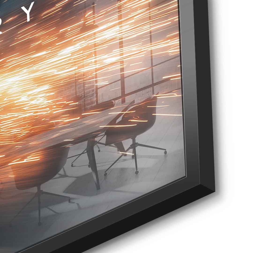 Precision Fuels Victory - Acrylglas
