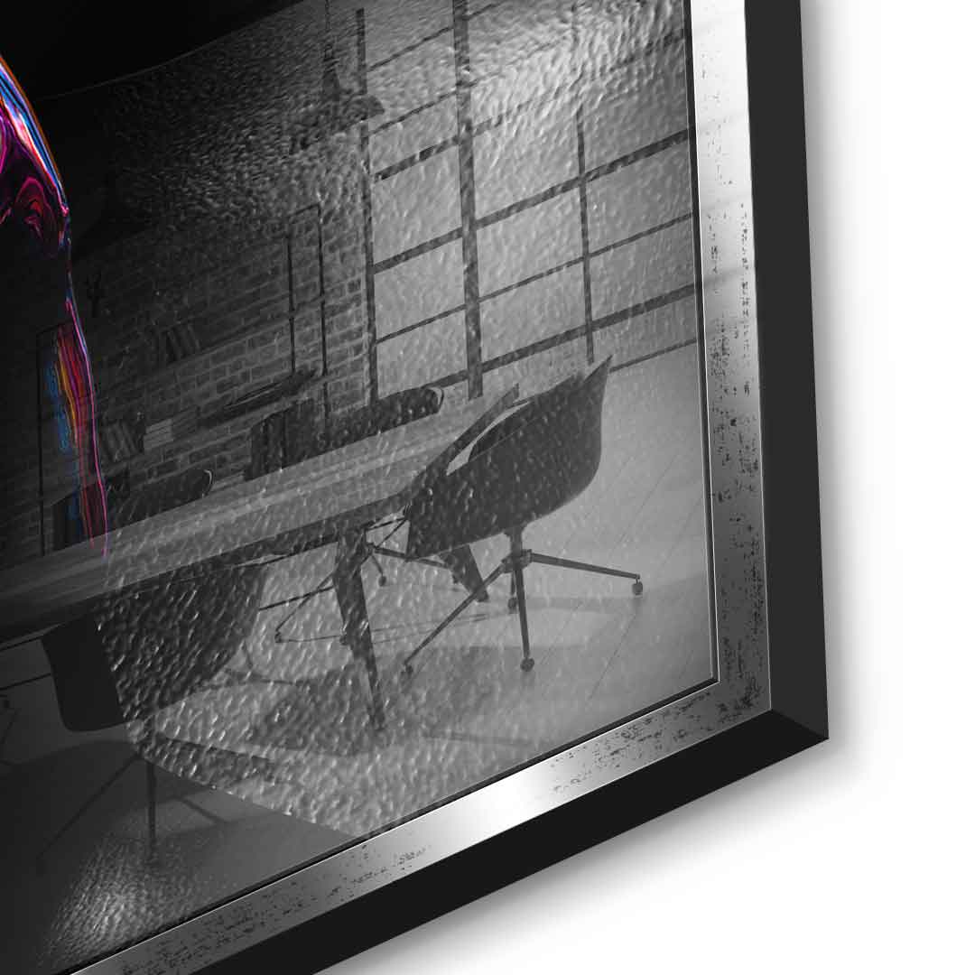 Psychedelic Contemplation - Acrylglas