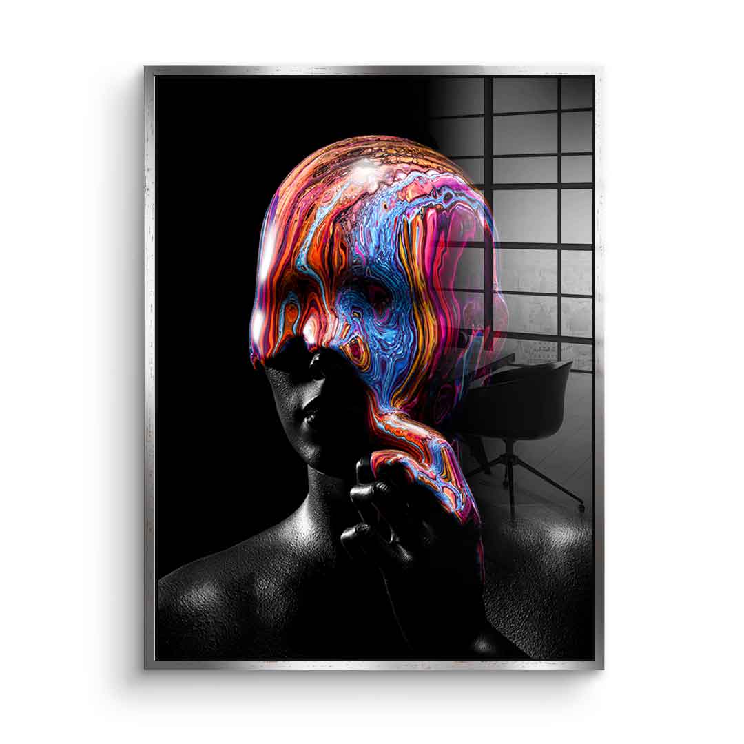 Psychedelic Contemplation - Acrylglas