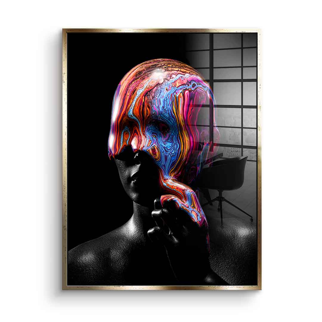 Psychedelic Contemplation - Acrylglas