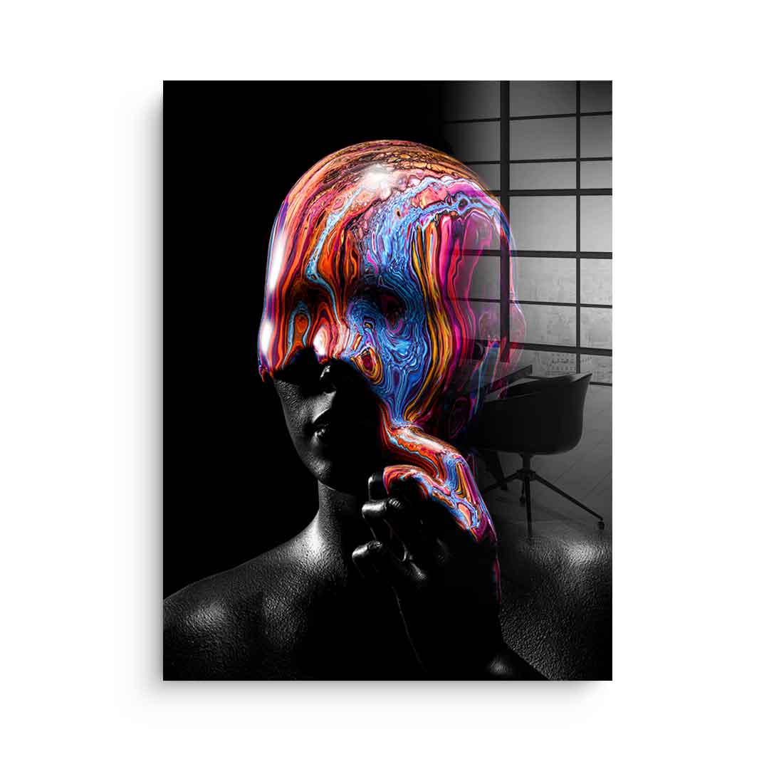 Psychedelic Contemplation - Acrylglas