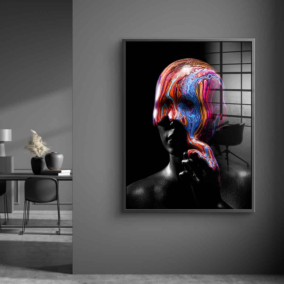 Psychedelic Contemplation - Acrylglas