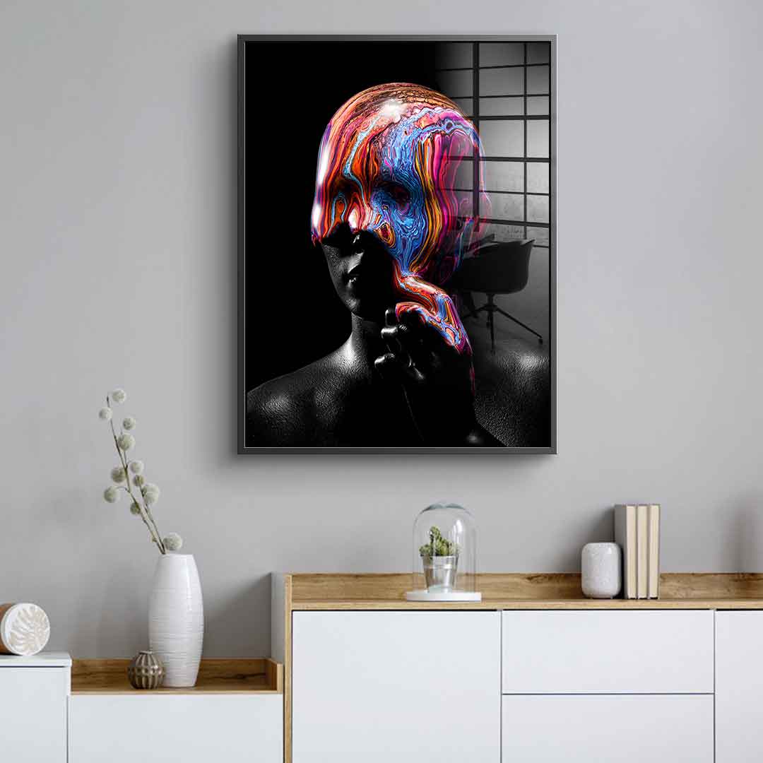 Psychedelic Contemplation - Acrylglas