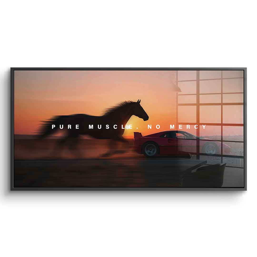 Pure Muscle - Acrylglas
