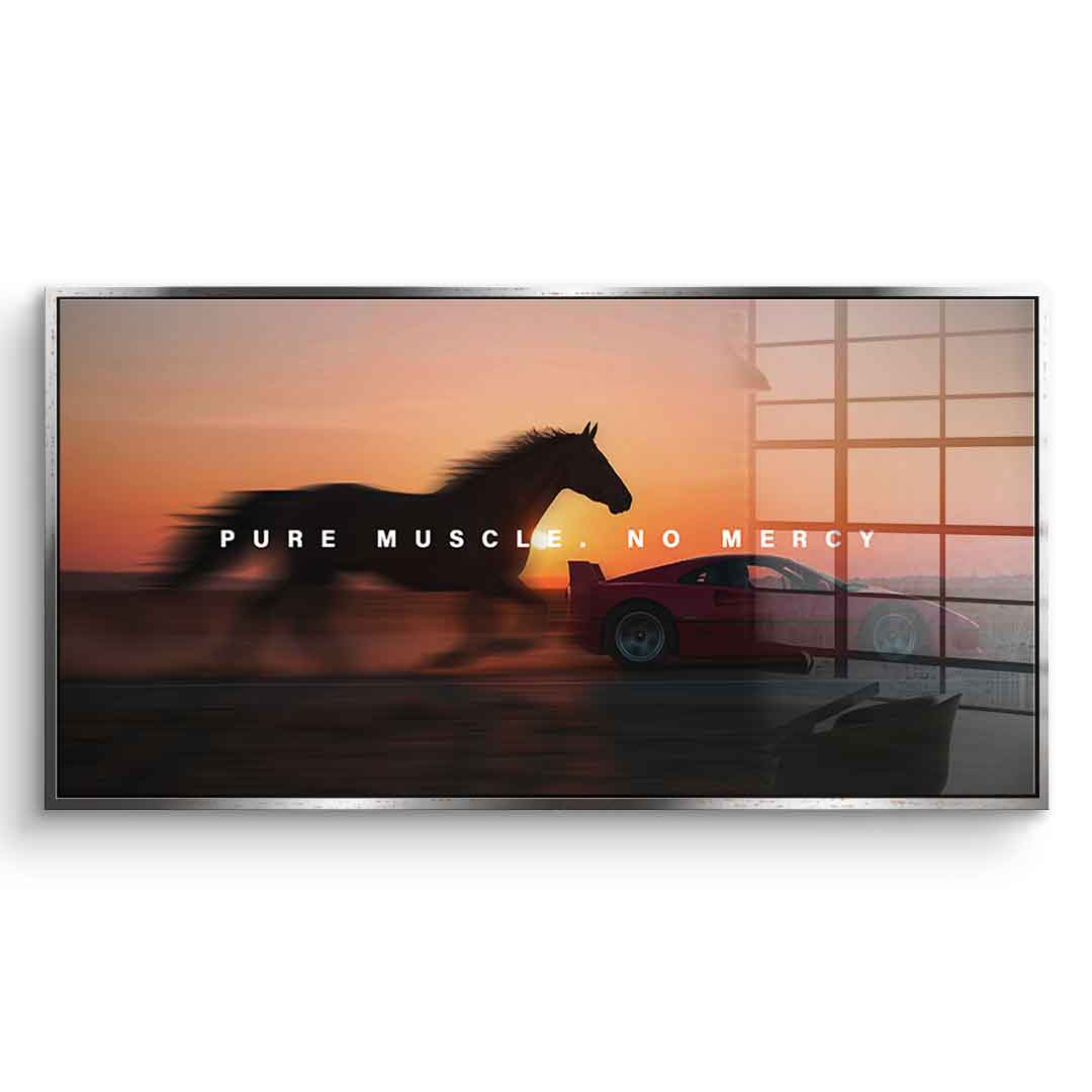 Pure Muscle - Acrylglas