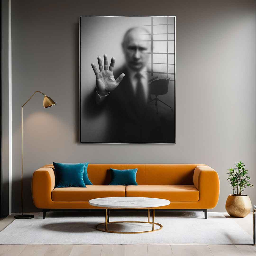 Putin's Silhouette - Acrylic Glass