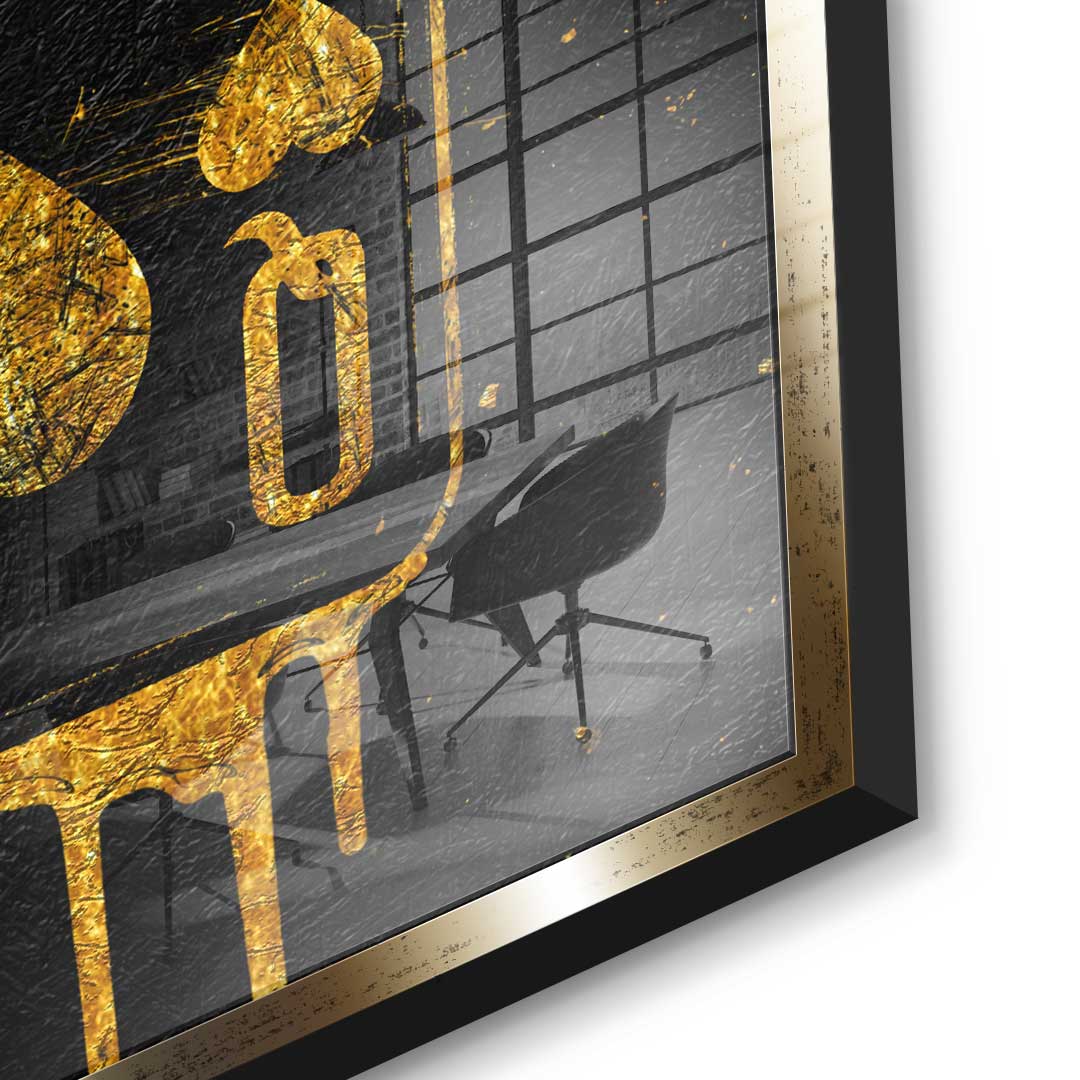 Queen Card - Acrylglas