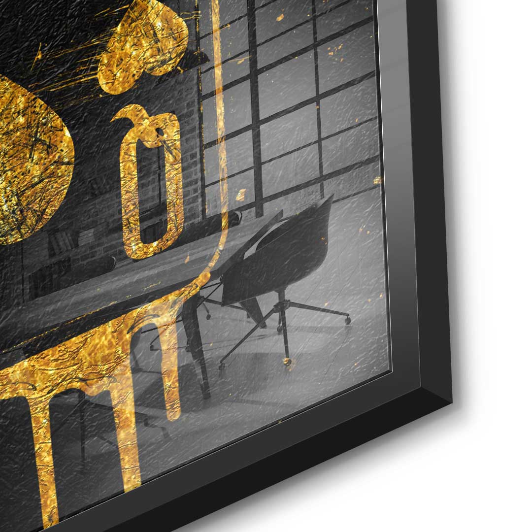 Queen Card - Acrylglas