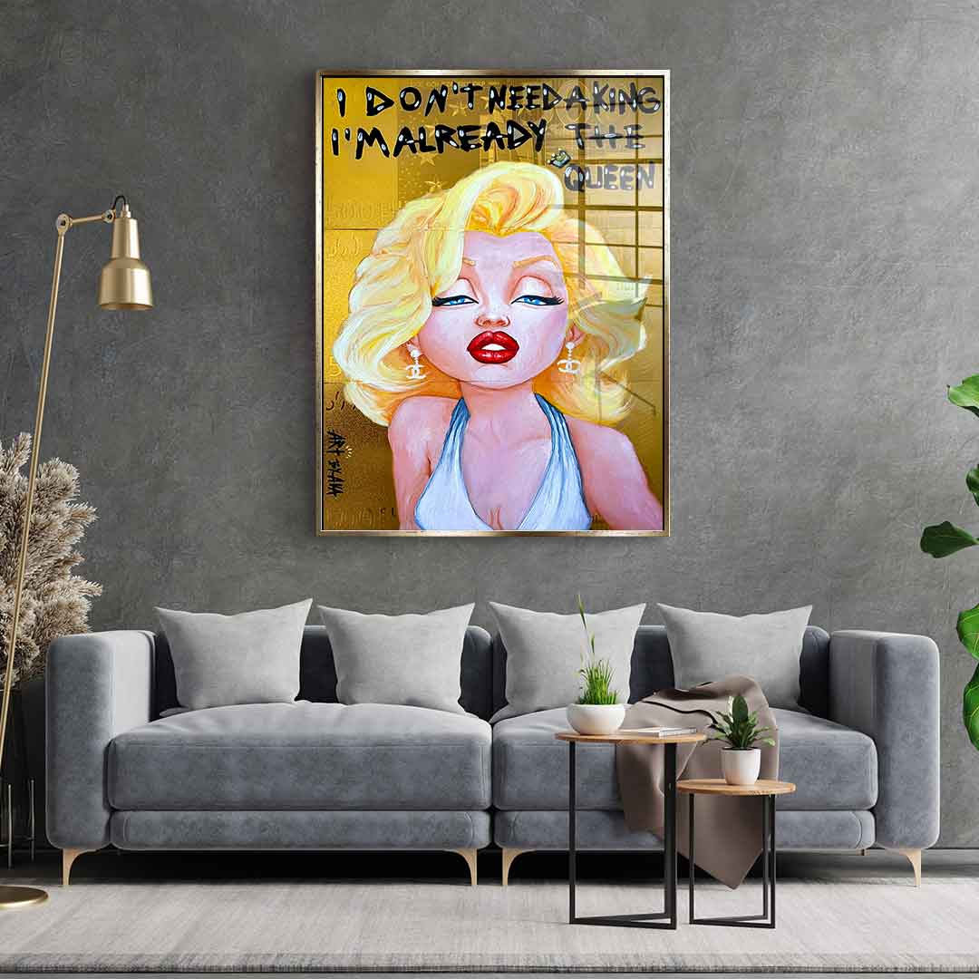 Queen Marilyn - Szkło akrylowe