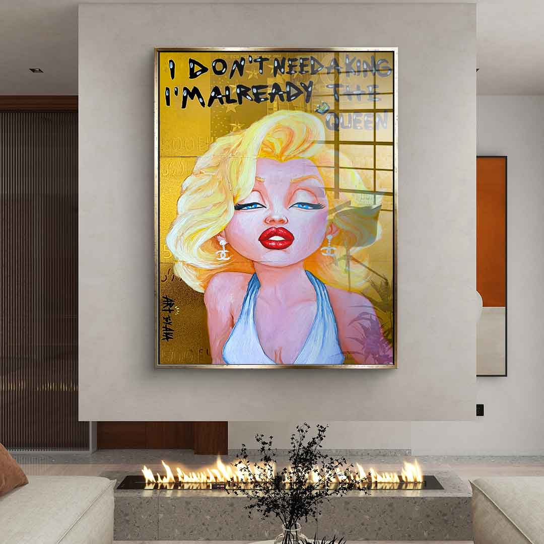 Queen Marilyn - Szkło akrylowe